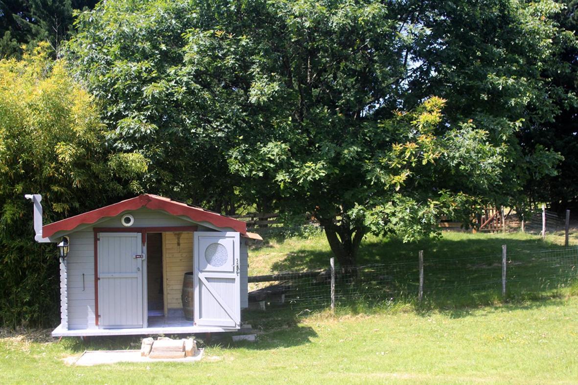 Tente Trappeur Ada, Au Jardin De La Vouivre Saint-Vincent-en-Bresse المظهر الخارجي الصورة